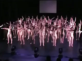 mature women naked on stage